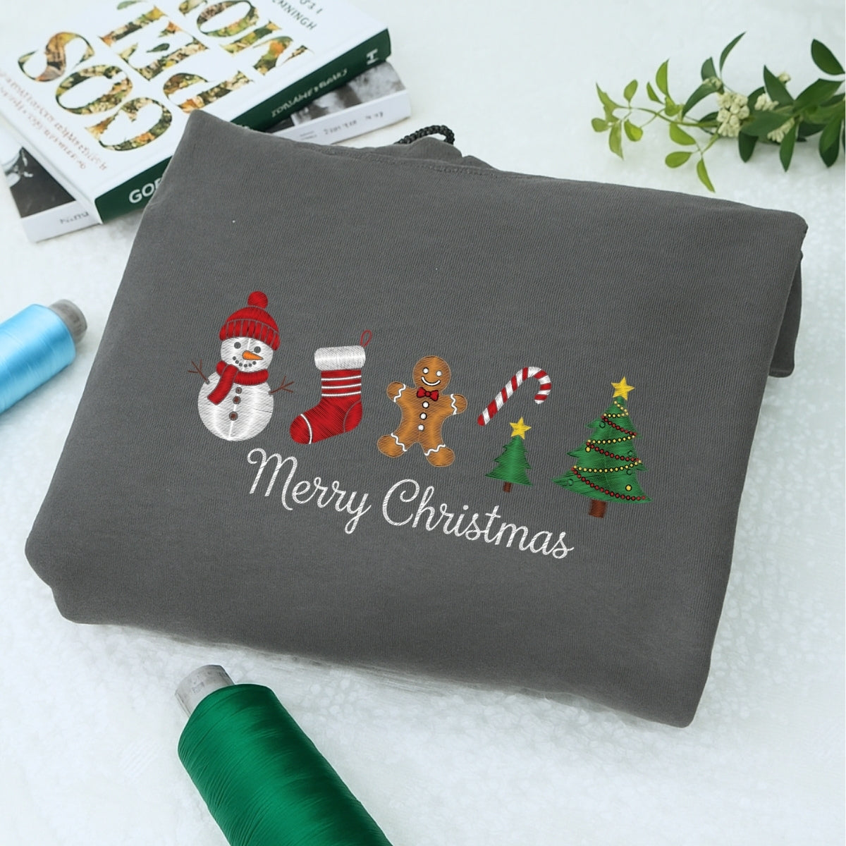 Individuell bestickte Engel- und Dämonenkatze-Kapuzenpullover für Paare