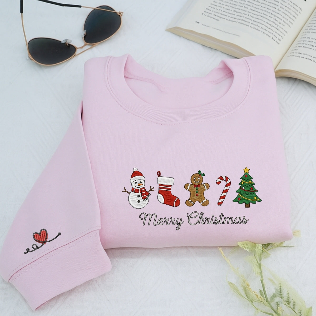 Individuell bestickte Engel- und Dämonenkatze-Kapuzenpullover für Paare