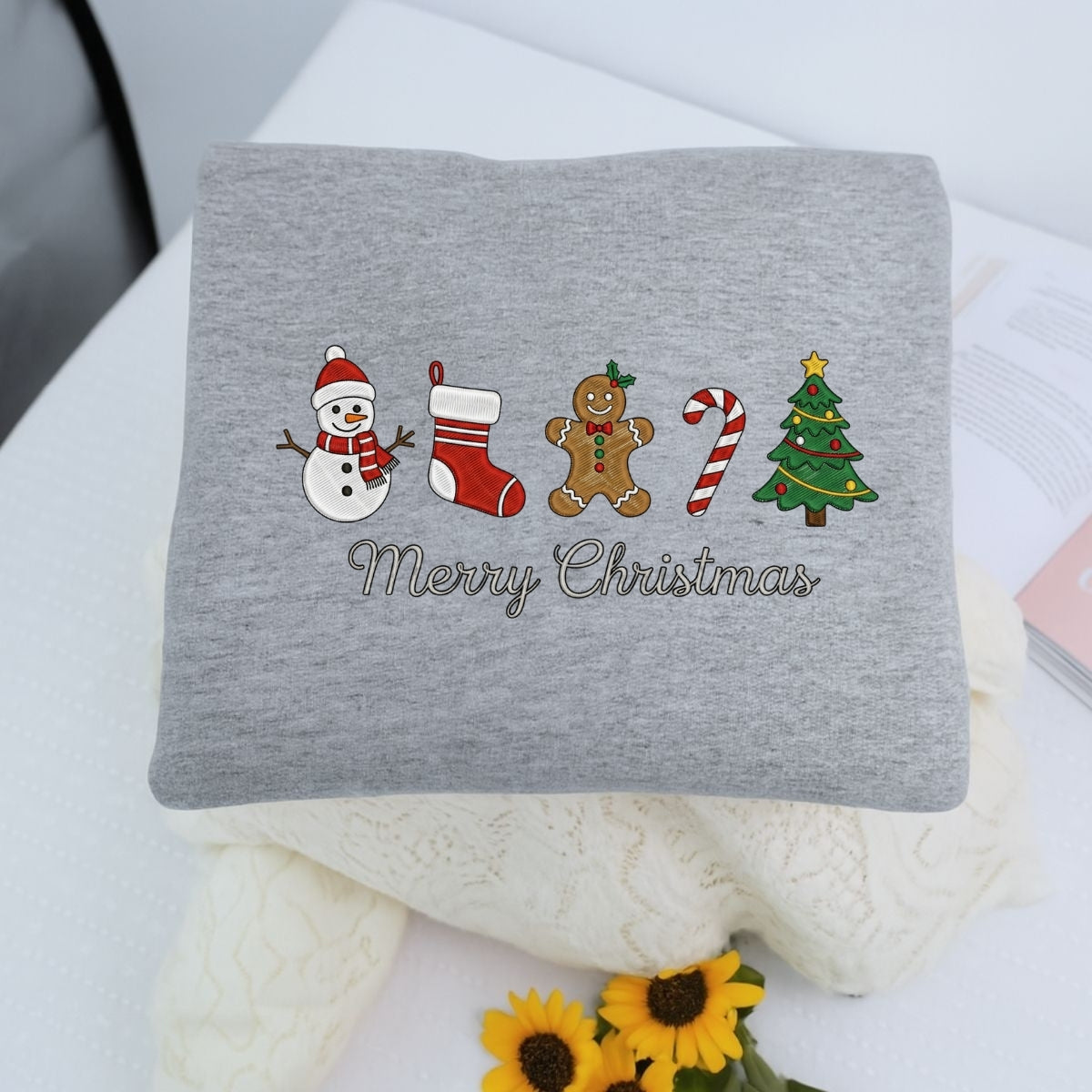 Individuell bestickte Engel- und Dämonenkatze-Kapuzenpullover für Paare