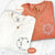 Custom Embroidered Moon and Sun Matching T-shirts for Couples