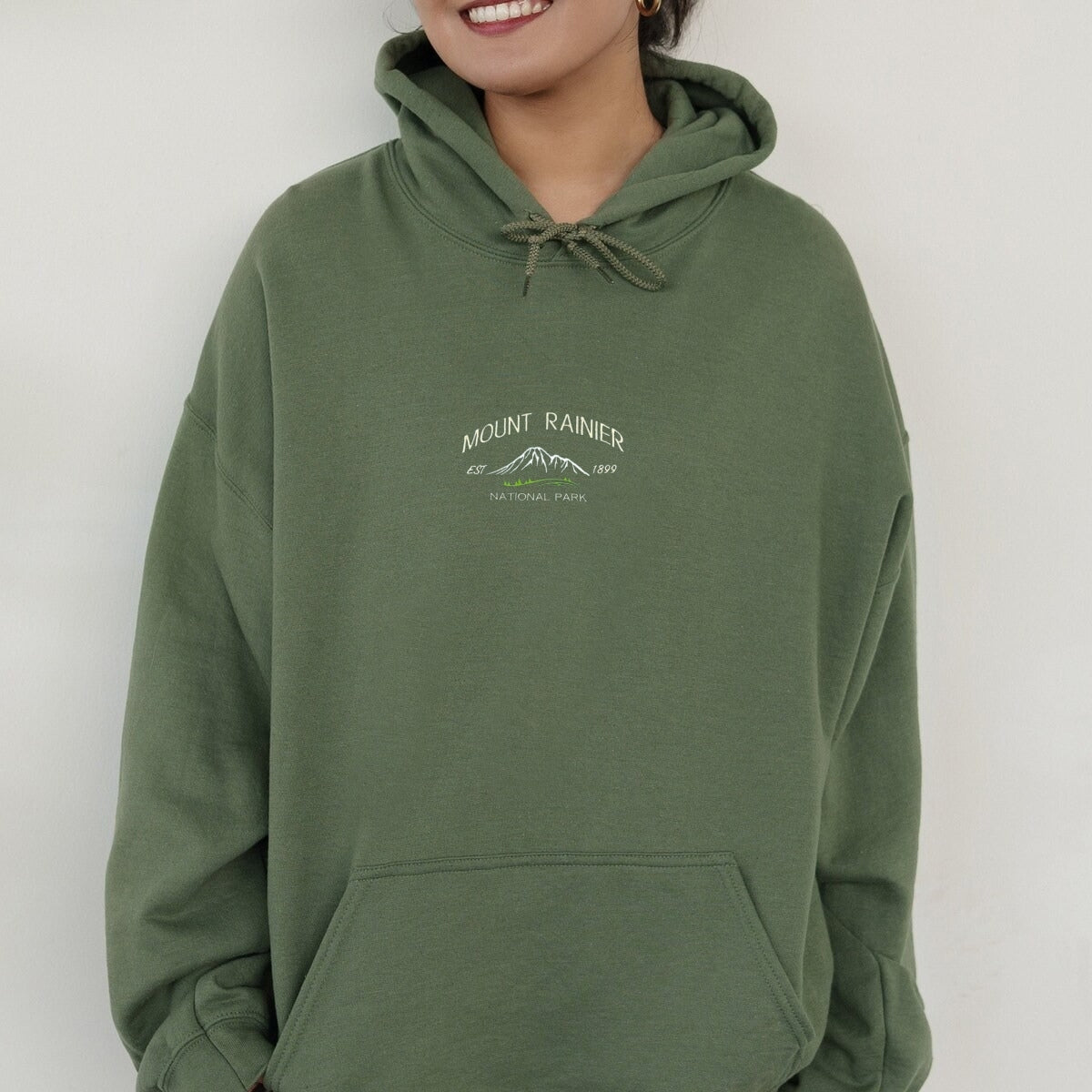 Individuell bestickte Engel- und Dämonenkatze-Kapuzenpullover für Paare