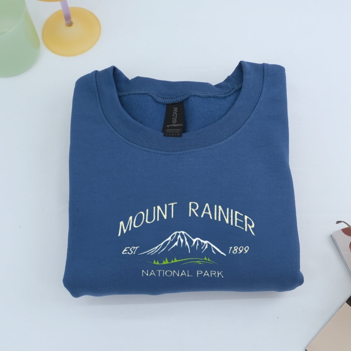 Individuell bestickte Engel- und Dämonenkatze-Kapuzenpullover für Paare