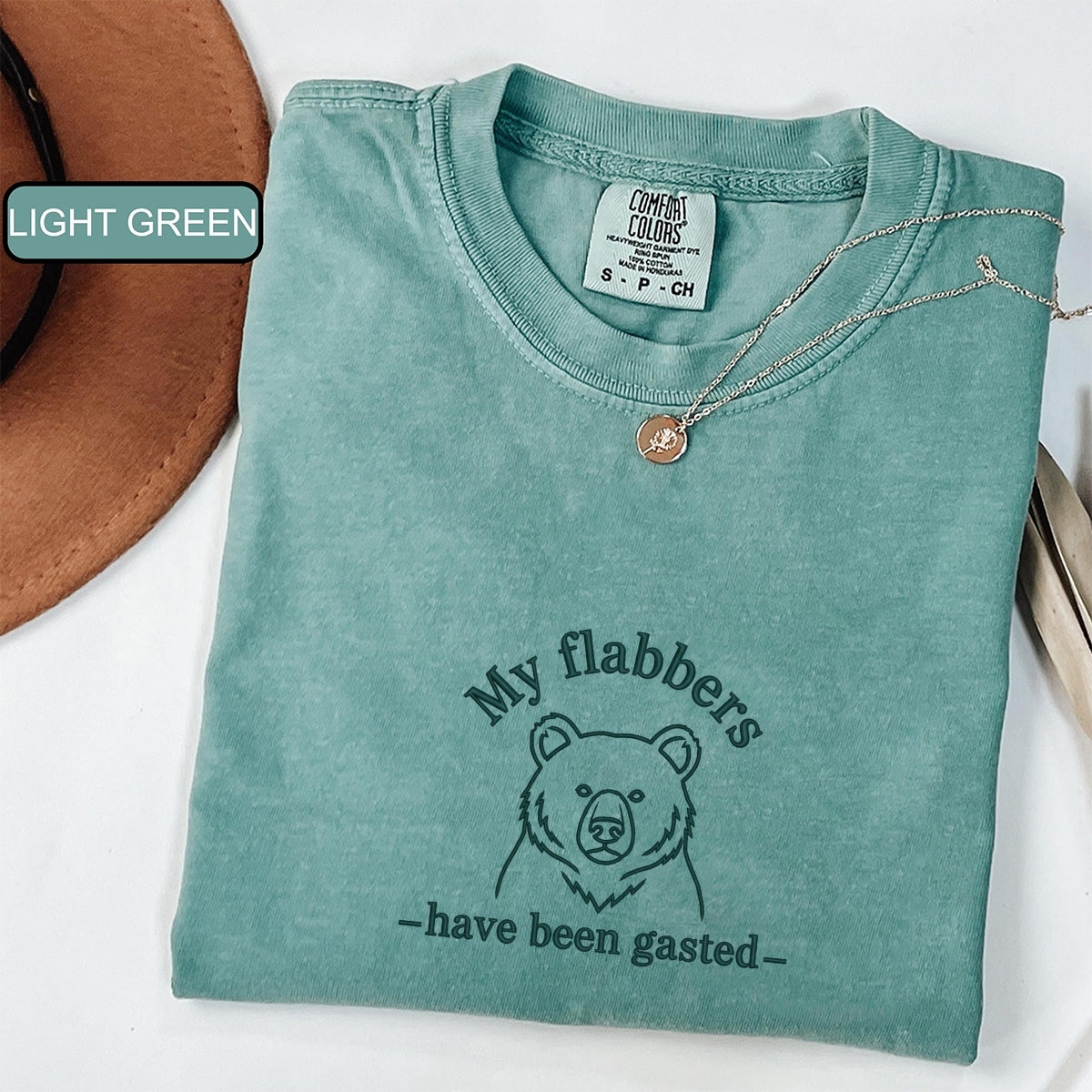 Custom Embroidered My Flabbers Have Been Gasted T-Shirt | Funny Meme Tee – Humor Gift