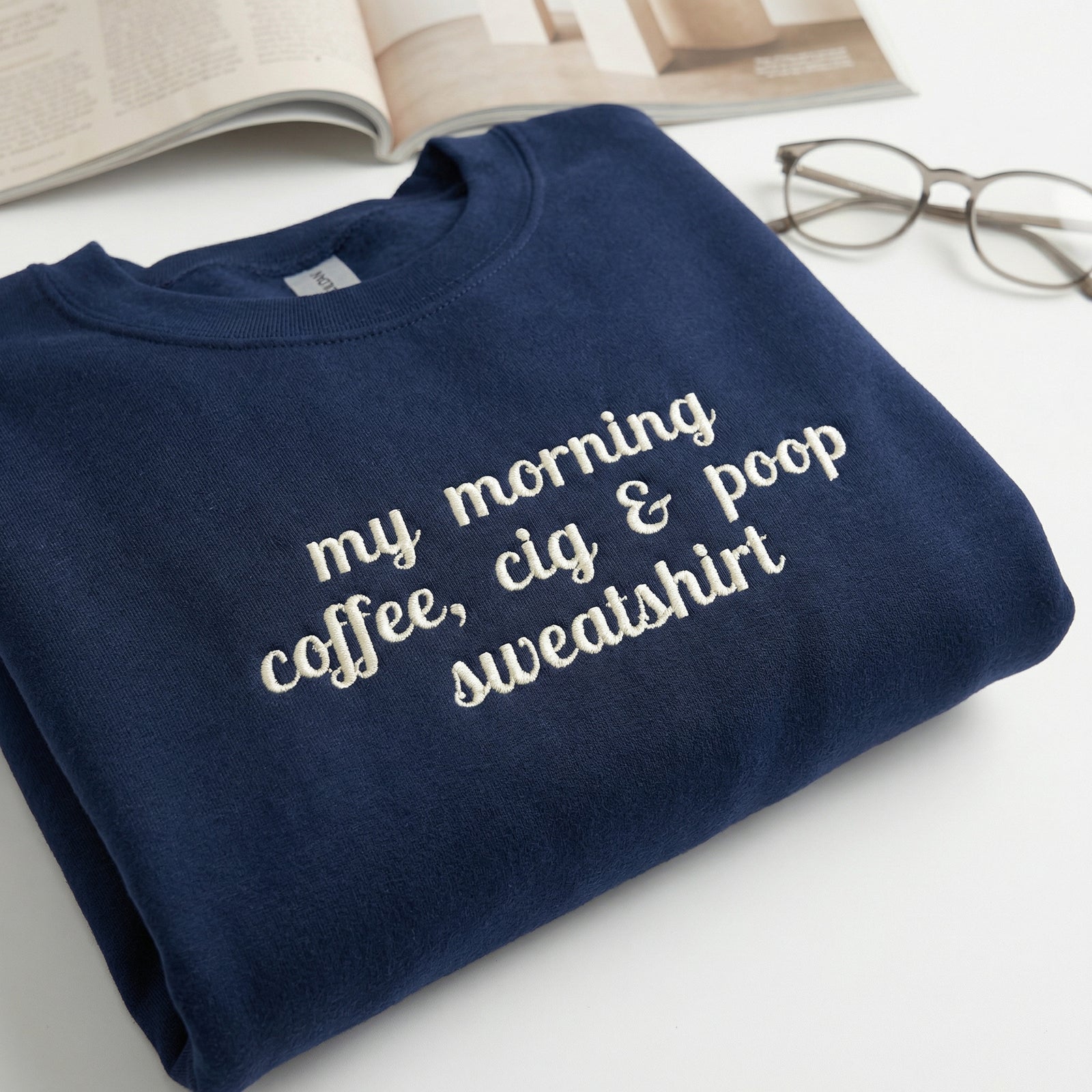 Individuell bestickte Engel- und Dämonenkatze-Kapuzenpullover für Paare