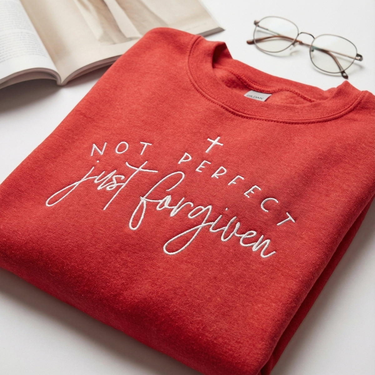 Individuell bestickte Engel- und Dämonenkatze-Kapuzenpullover für Paare