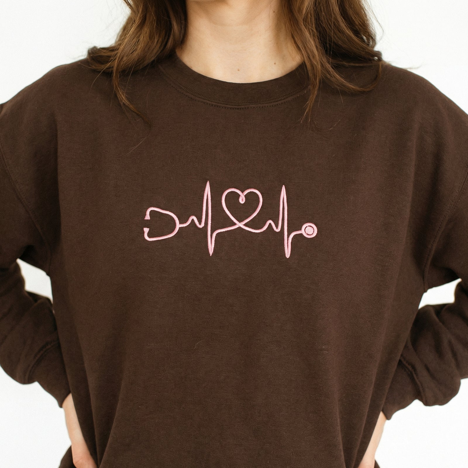 Individuell bestickte Engel- und Dämonenkatze-Kapuzenpullover für Paare