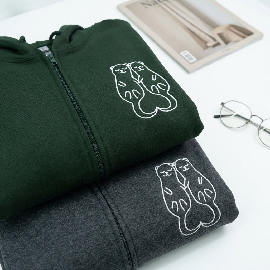 Somebody Somebody's Problem Paare benutzerdefinierte bestickte passende Hoodies für Paare