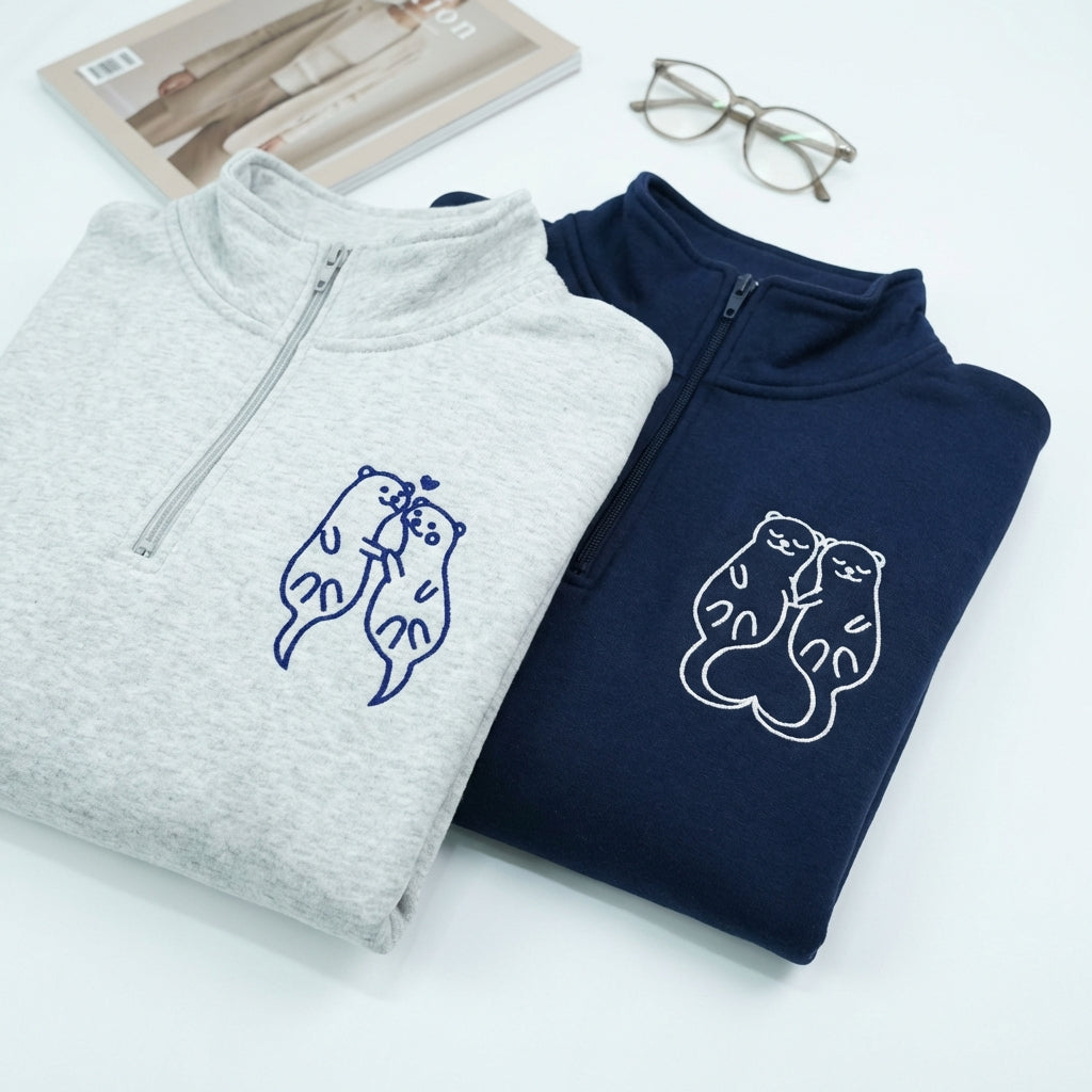 Somebody Somebody's Problem Paare benutzerdefinierte bestickte passende Hoodies für Paare