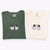 T-shirts assortis personnalisés avec motif pingouin brodé pour couples