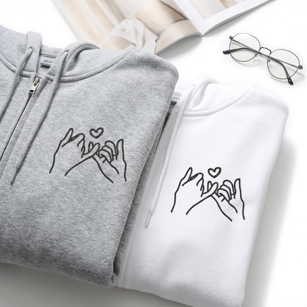 Somebody Somebody's Problem Paare benutzerdefinierte bestickte passende Hoodies für Paare