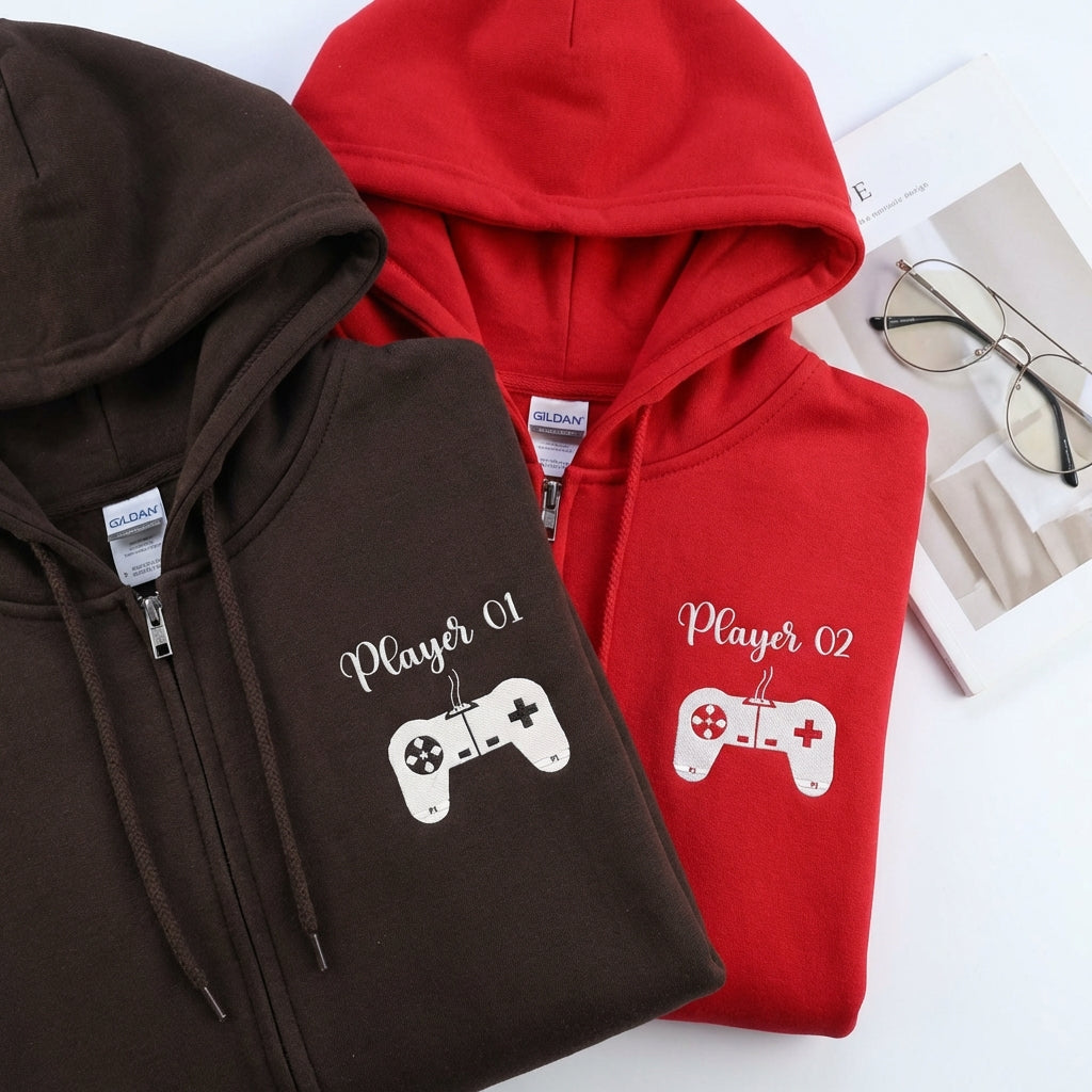 Somebody Somebody's Problem Paare benutzerdefinierte bestickte passende Hoodies für Paare