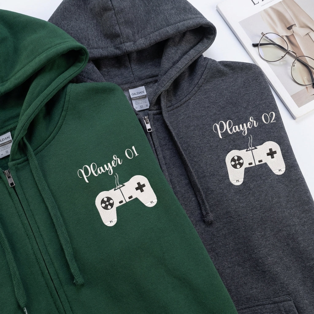 Somebody Somebody's Problem Paare benutzerdefinierte bestickte passende Hoodies für Paare