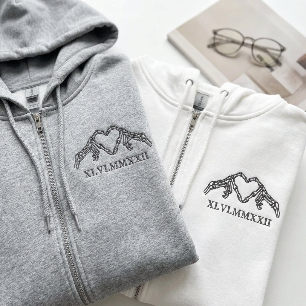 Somebody Somebody's Problem Paare benutzerdefinierte bestickte passende Hoodies für Paare