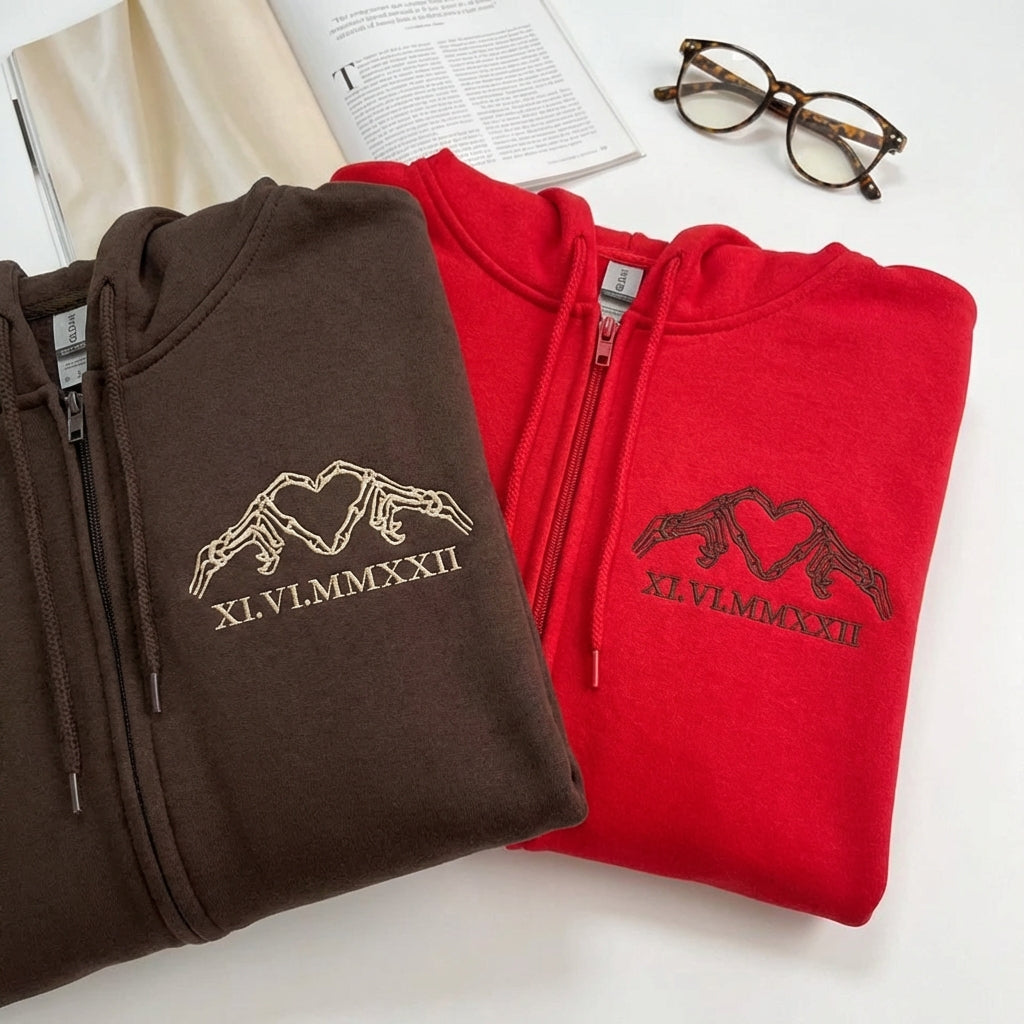 Somebody Somebody's Problem Paare benutzerdefinierte bestickte passende Hoodies für Paare