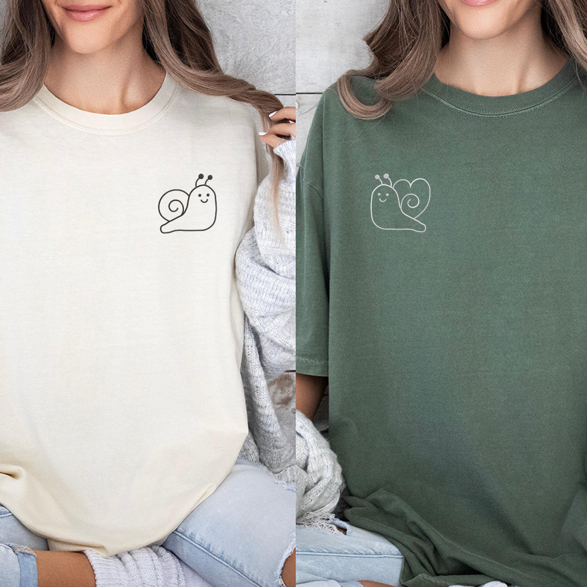 Individuell bestickte Froschkönig und Froschkönigin passende T-Shirts für Paare