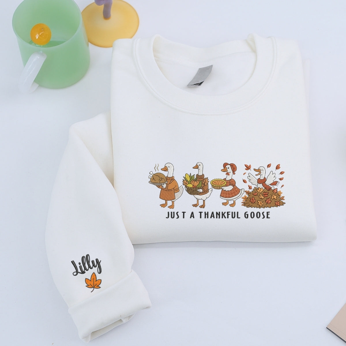 Individuell bestickte Engel- und Dämonenkatze-Kapuzenpullover für Paare