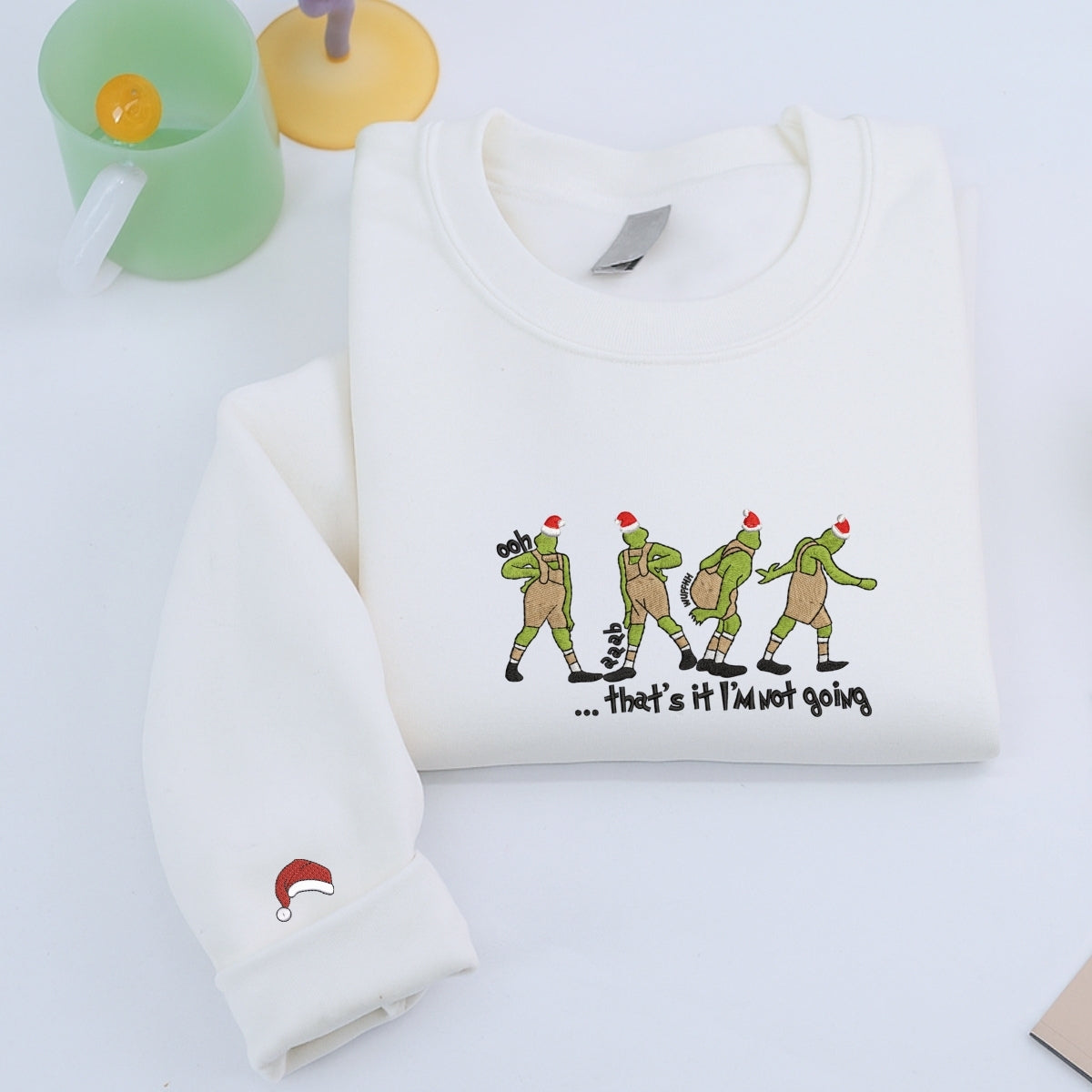 Individuell bestickte Engel- und Dämonenkatze-Kapuzenpullover für Paare