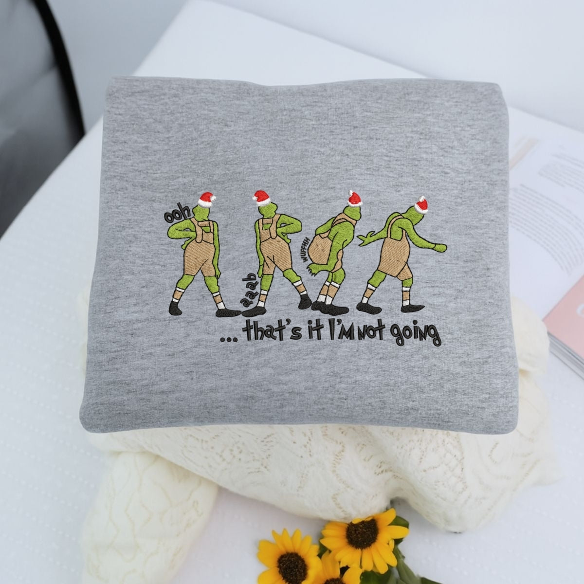 Individuell bestickte Engel- und Dämonenkatze-Kapuzenpullover für Paare