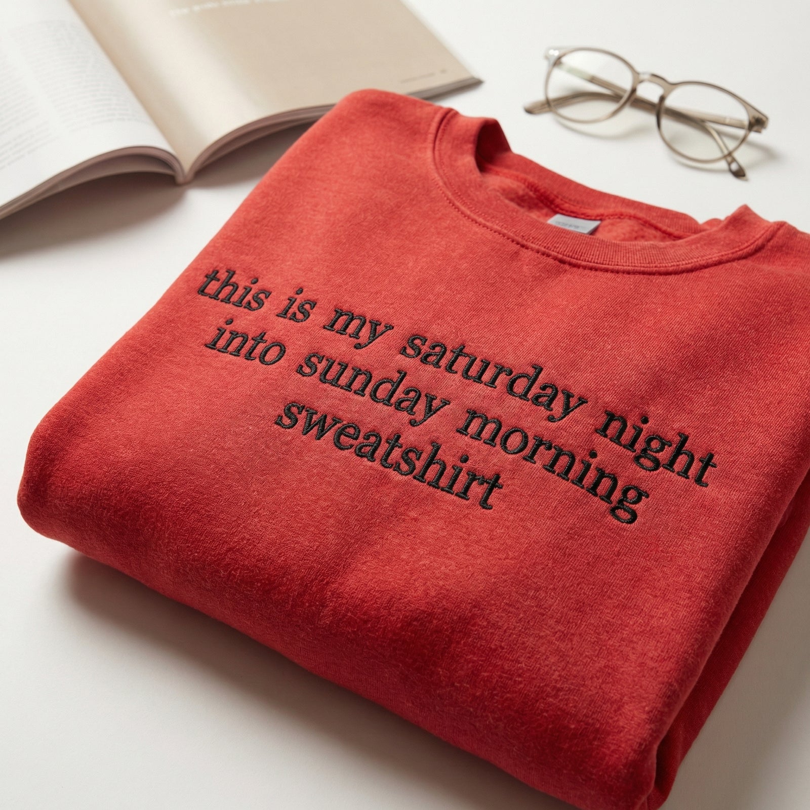 Individuell bestickte Engel- und Dämonenkatze-Kapuzenpullover für Paare