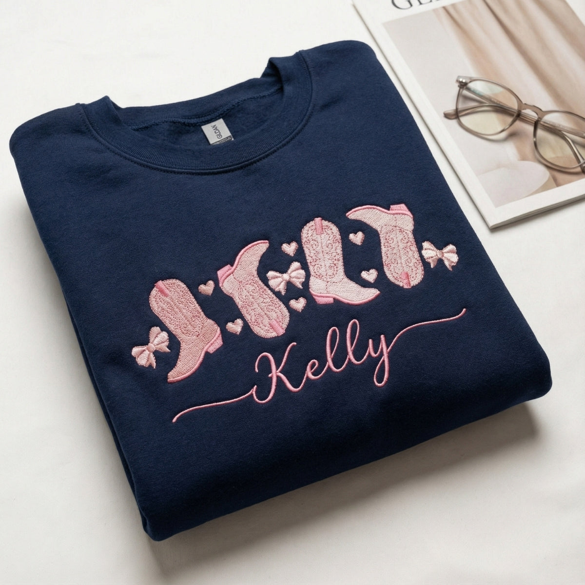 Sweats à capuche assortis brodés personnalisés avec ange et chat démon pour couples