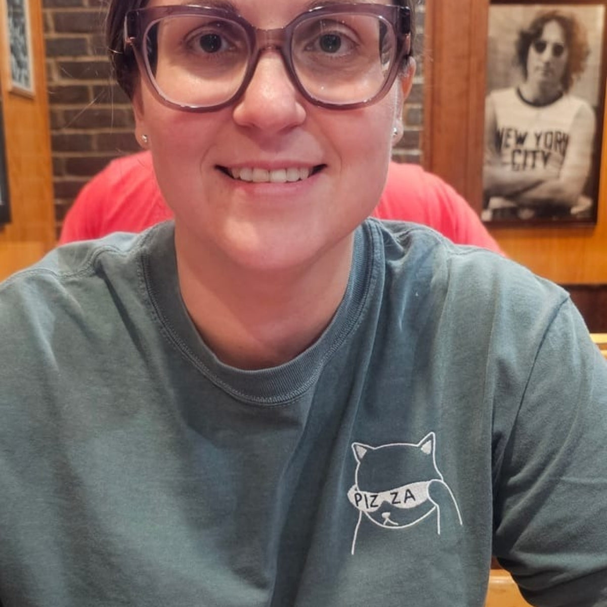 Individuell bestickte „What Are We Eating Today“-Kapuzenpullover für Paare