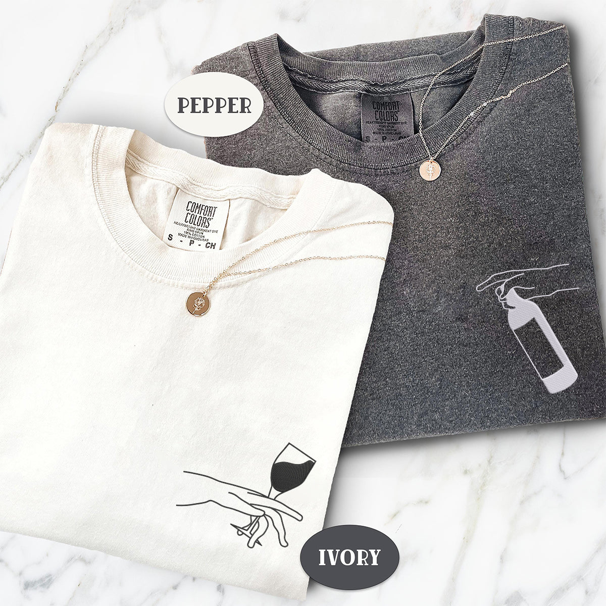 Individuell bestickte Froschkönig und Froschkönigin passende T-Shirts für Paare