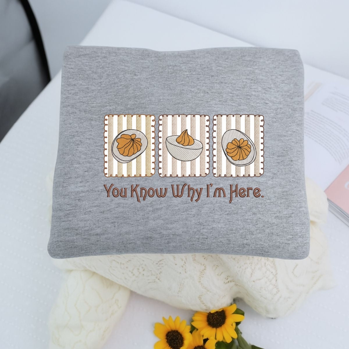 Individuell bestickte Engel- und Dämonenkatze-Kapuzenpullover für Paare