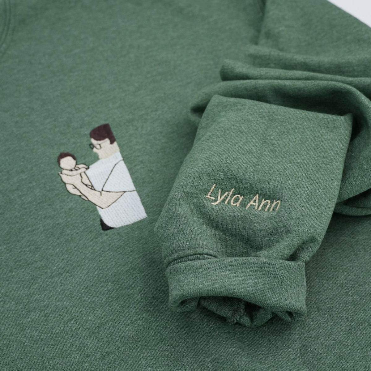 Individuell bestickte Engel- und Dämonenkatze-Kapuzenpullover für Paare