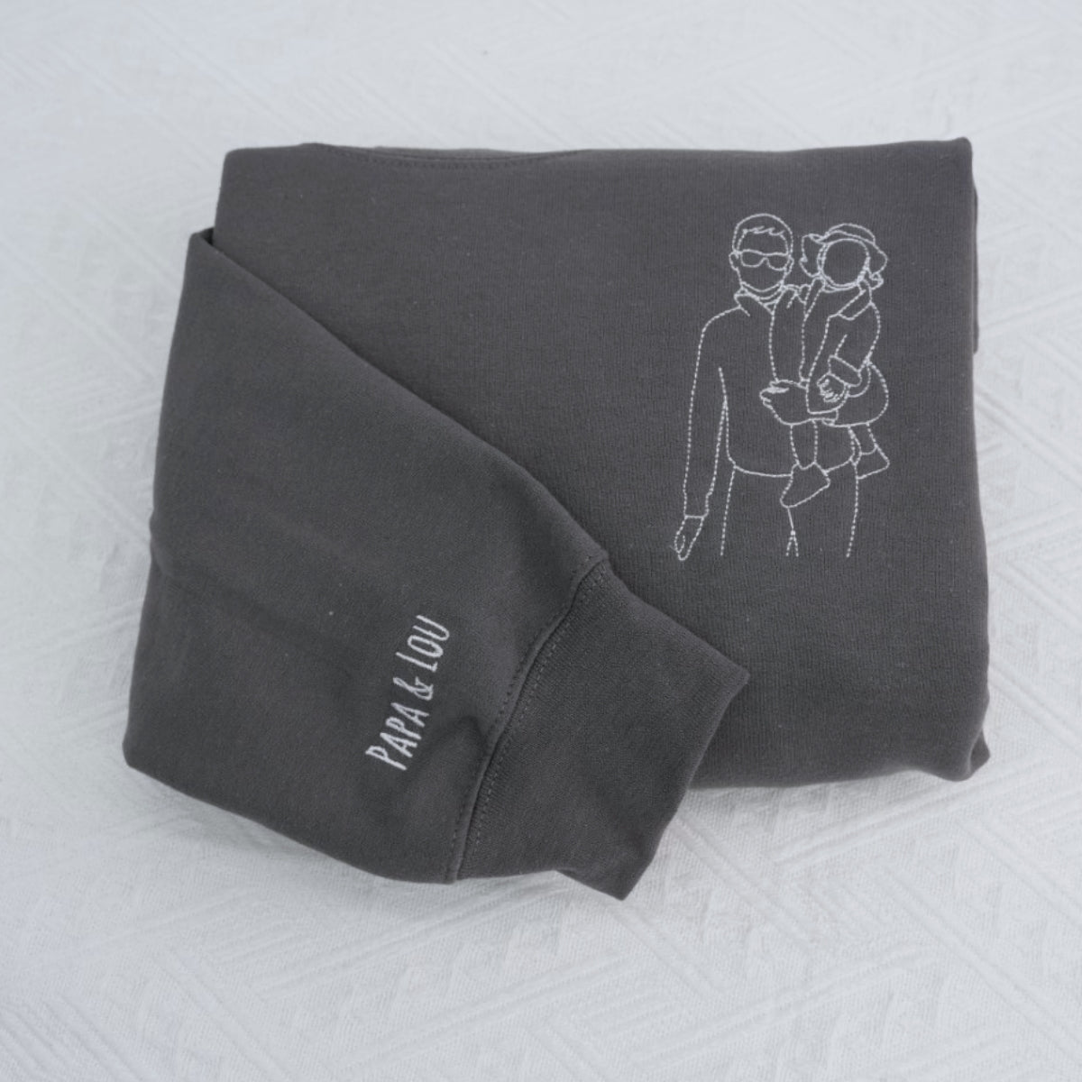 Individuell bestickte Engel- und Dämonenkatze-Kapuzenpullover für Paare