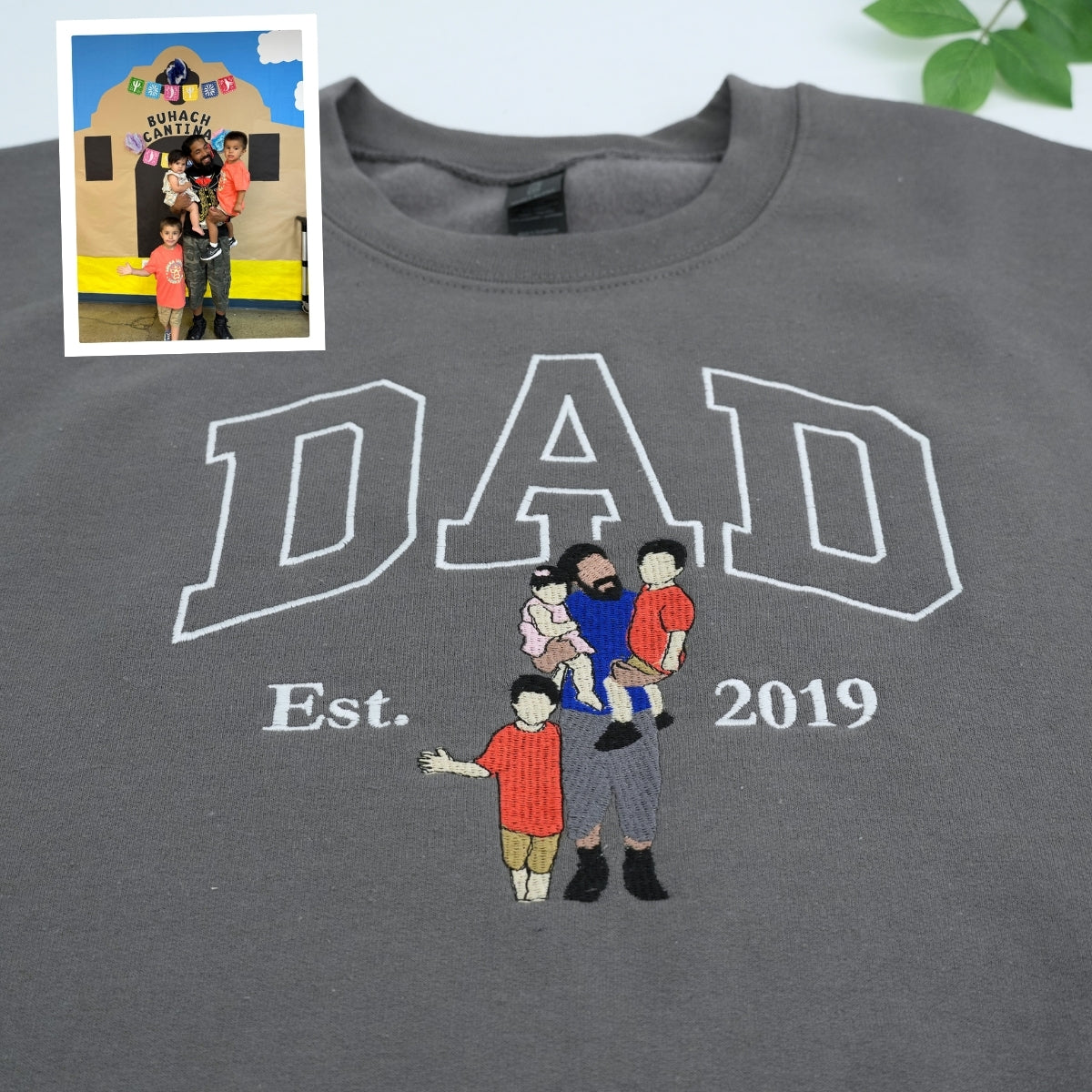 Individuell bestickte Engel- und Dämonenkatze-Kapuzenpullover für Paare