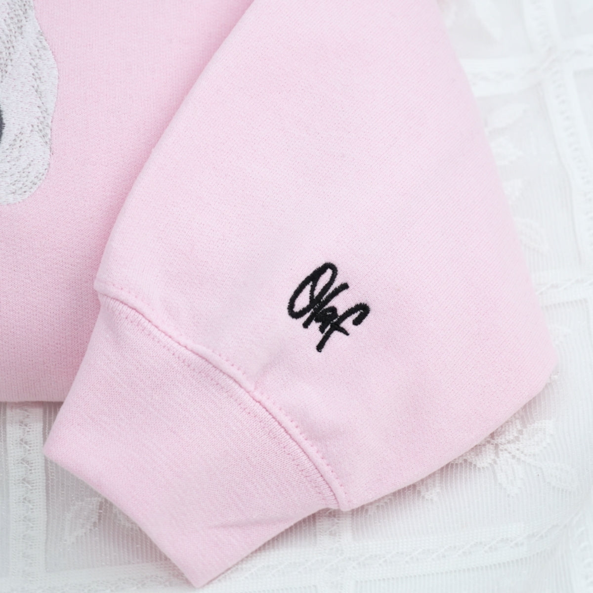 Individuell bestickte Engel- und Dämonenkatze-Kapuzenpullover für Paare