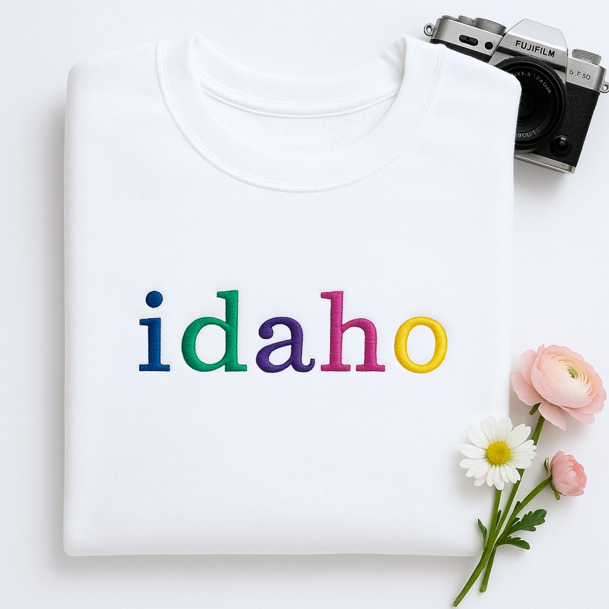 Individuell bestickte Engel- und Dämonenkatze-Kapuzenpullover für Paare