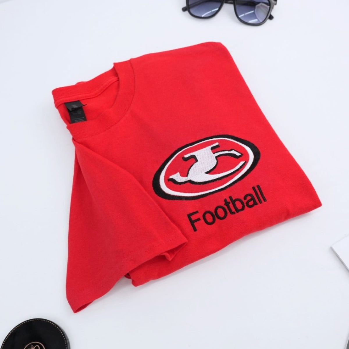 Individuell bestickte Engel- und Dämonenkatze-Kapuzenpullover für Paare