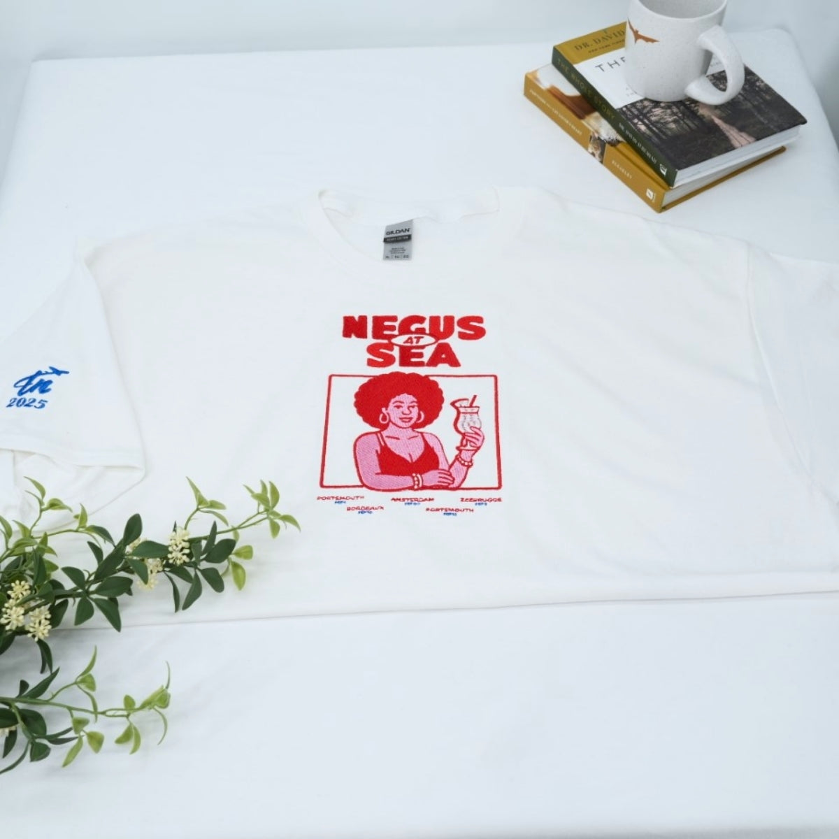 Individuell bestickte Engel- und Dämonenkatze-Kapuzenpullover für Paare