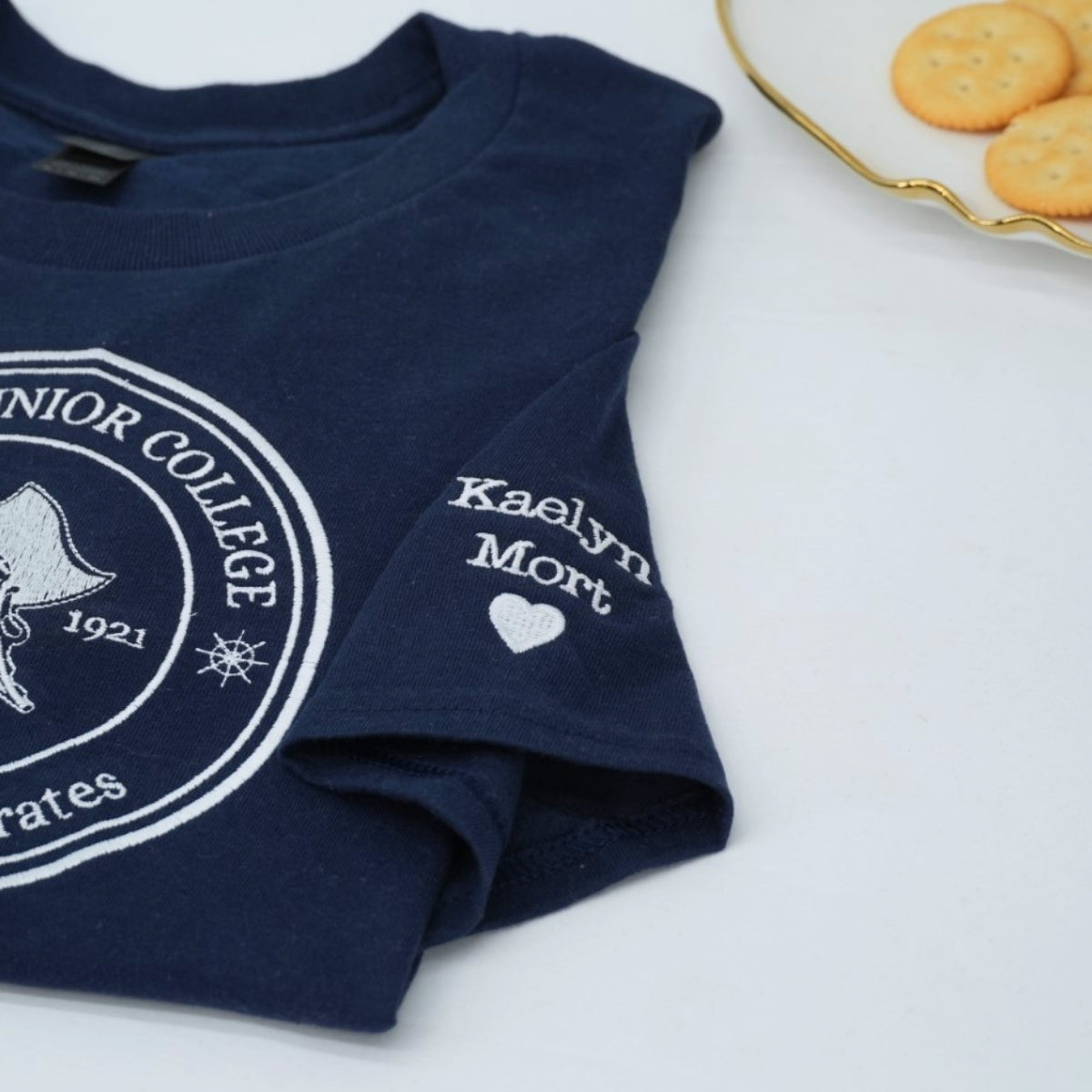 Individuell bestickte Engel- und Dämonenkatze-Kapuzenpullover für Paare