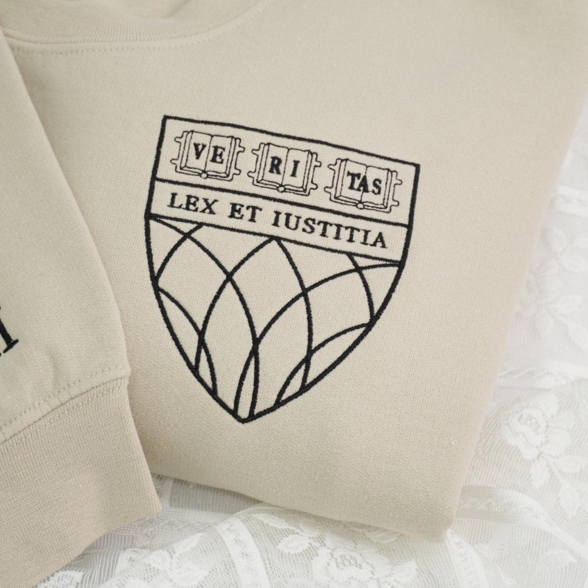 Individuell bestickte Engel- und Dämonenkatze-Kapuzenpullover für Paare