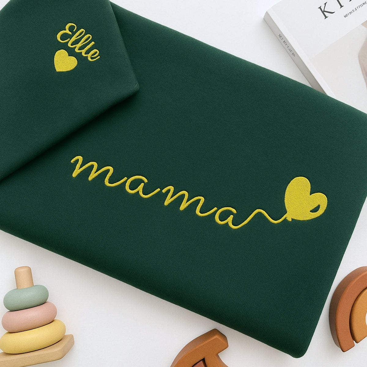 Individuell bestickte Engel- und Dämonenkatze-Kapuzenpullover für Paare