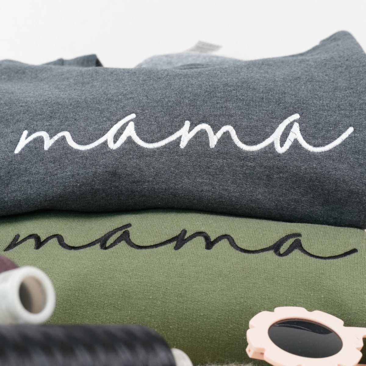 Individuell bestickte Engel- und Dämonenkatze-Kapuzenpullover für Paare