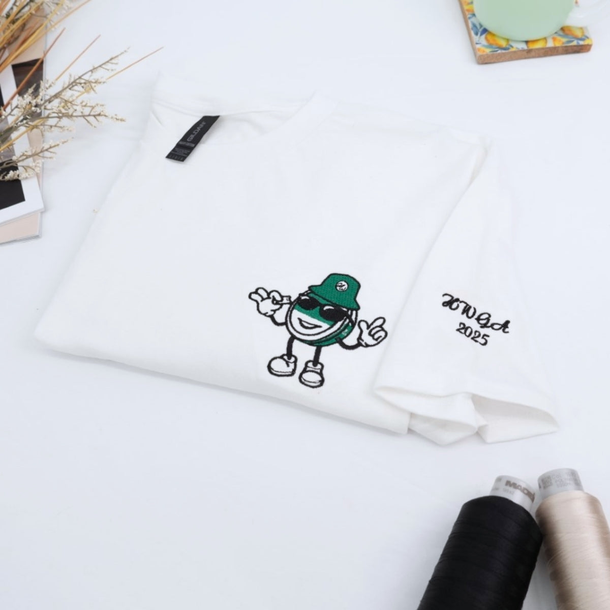 Custom Mascot Logo Hoodies - Team Character Embroidered Sweatshirts - Perfect Team Gift