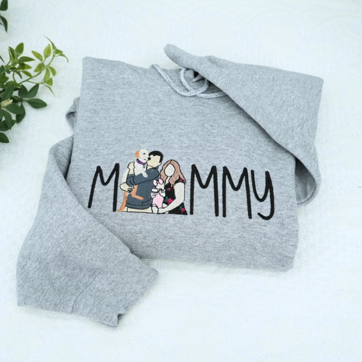 Sweats à capuche assortis brodés personnalisés avec ange et chat démon pour couples