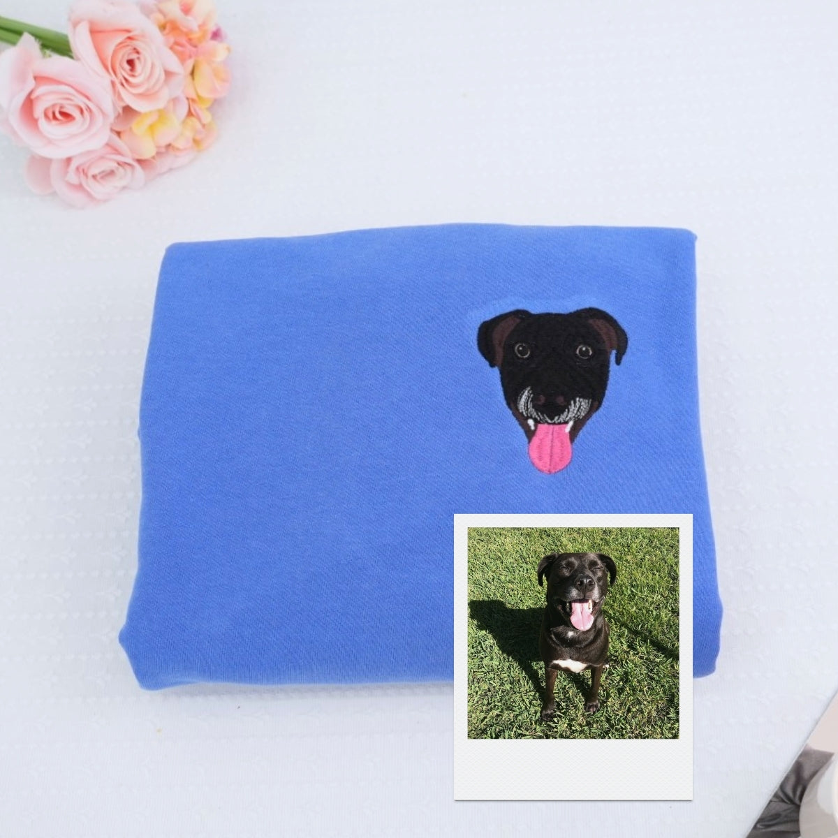 Individuell bestickte Engel- und Dämonenkatze-Kapuzenpullover für Paare