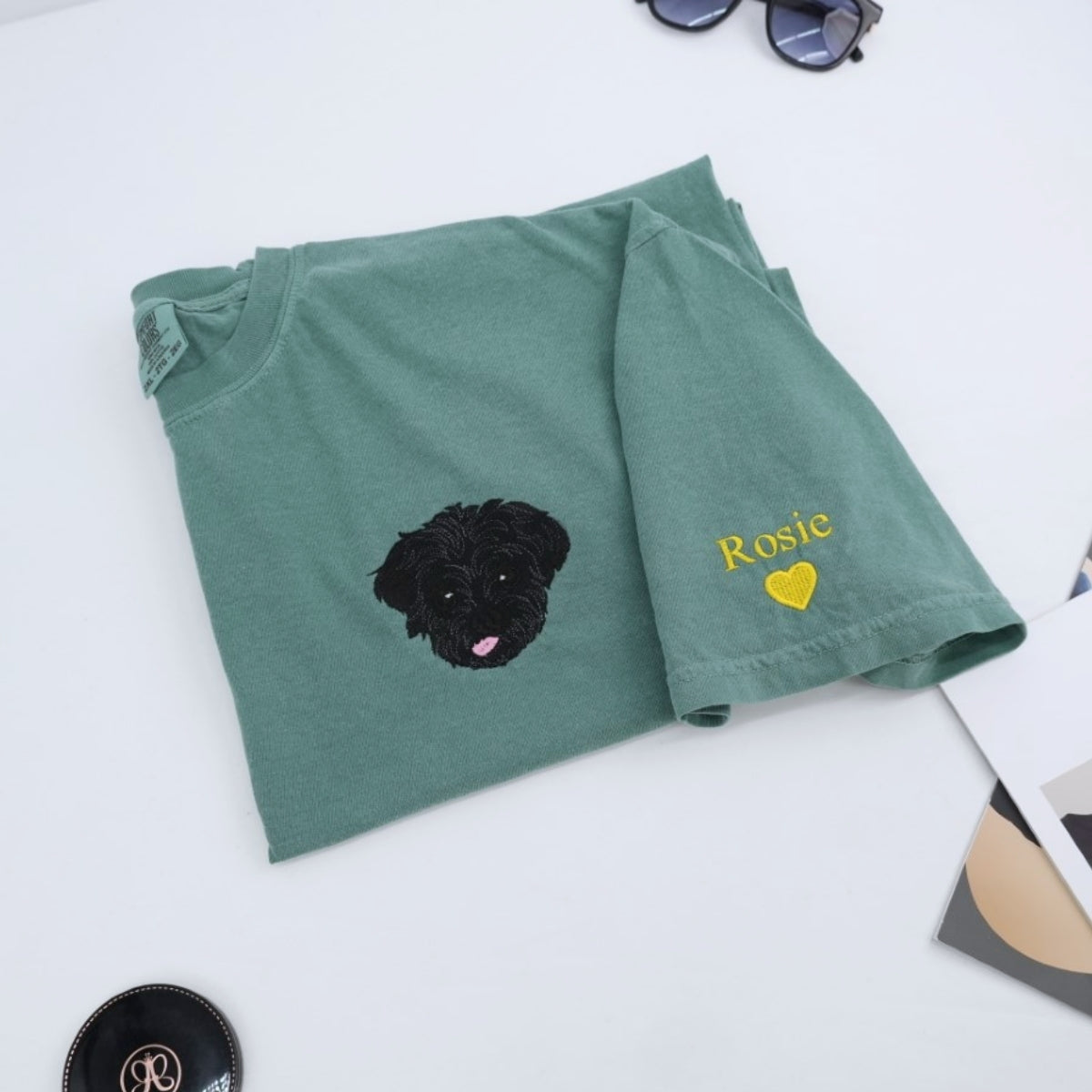 Sweats à capuche assortis brodés personnalisés avec ange et chat démon pour couples