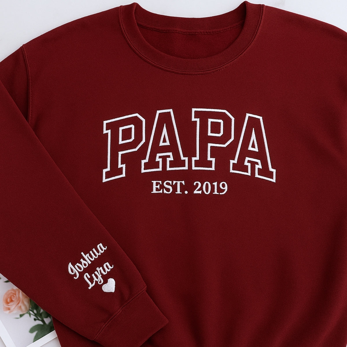 Individuell bestickte Engel- und Dämonenkatze-Kapuzenpullover für Paare