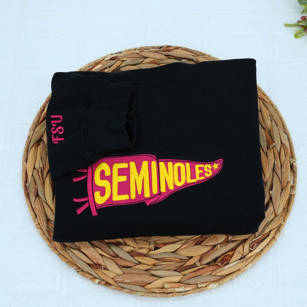 Individuell bestickte Engel- und Dämonenkatze-Kapuzenpullover für Paare