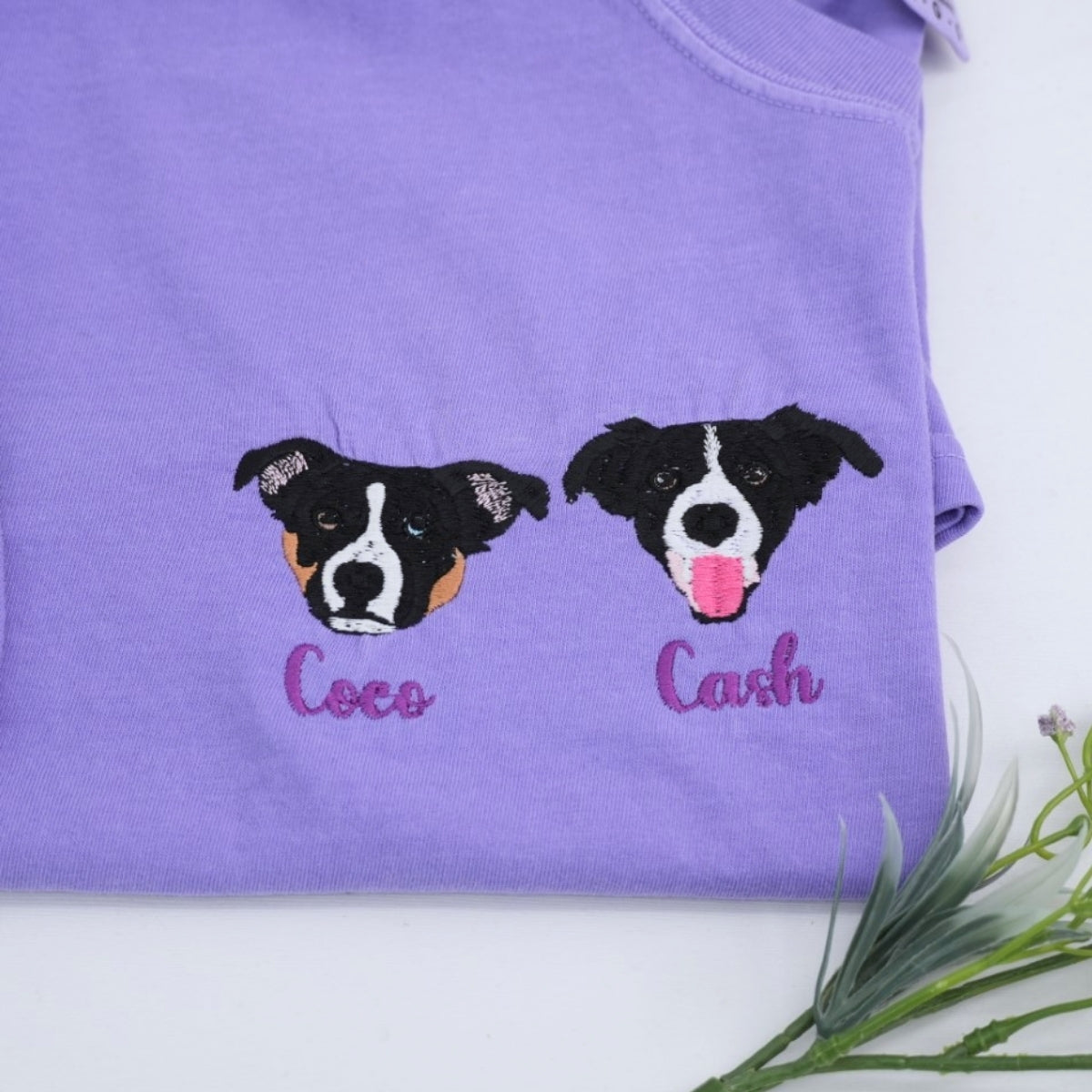 Sweats à capuche assortis brodés personnalisés avec ange et chat démon pour couples