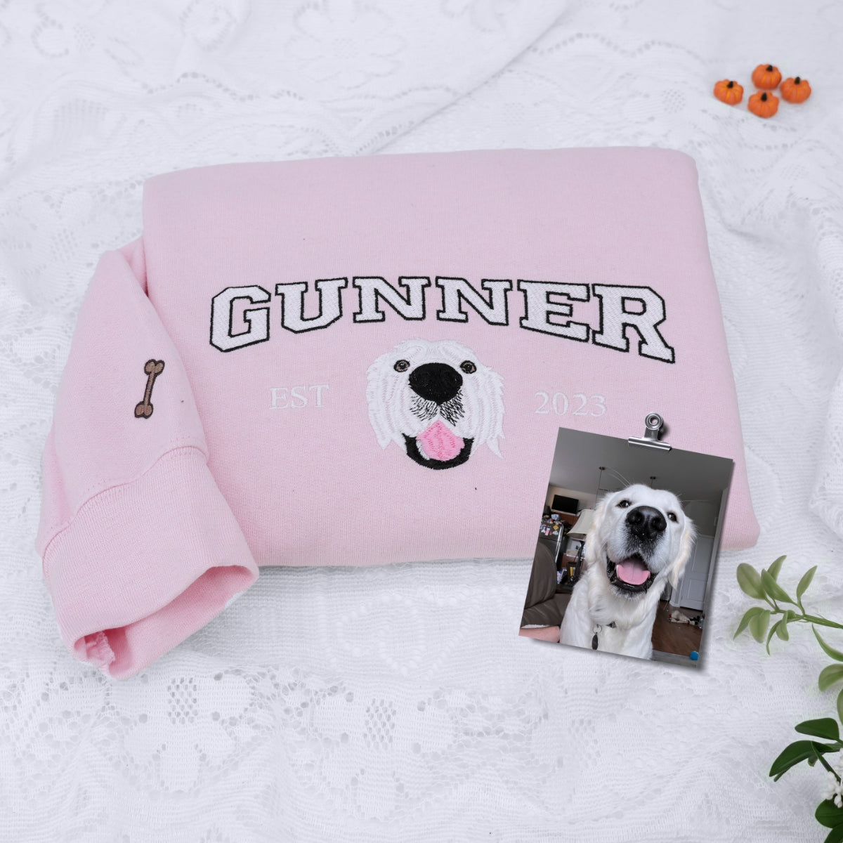 Individuell bestickte Engel- und Dämonenkatze-Kapuzenpullover für Paare