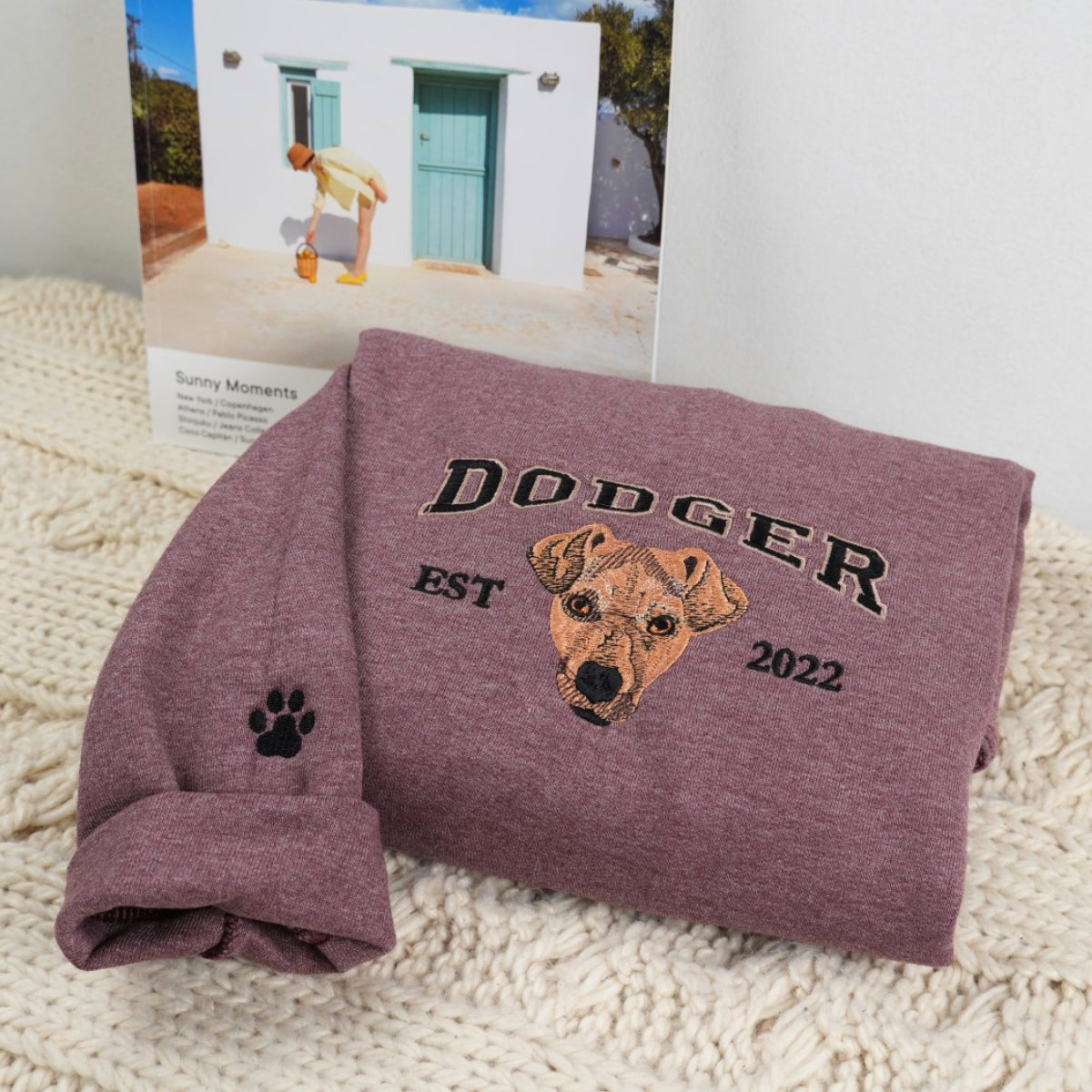 Individuell bestickte Engel- und Dämonenkatze-Kapuzenpullover für Paare