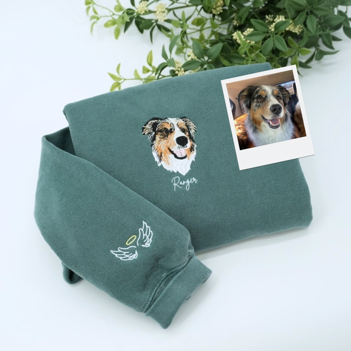 Sweats à capuche assortis brodés personnalisés avec ange et chat démon pour couples