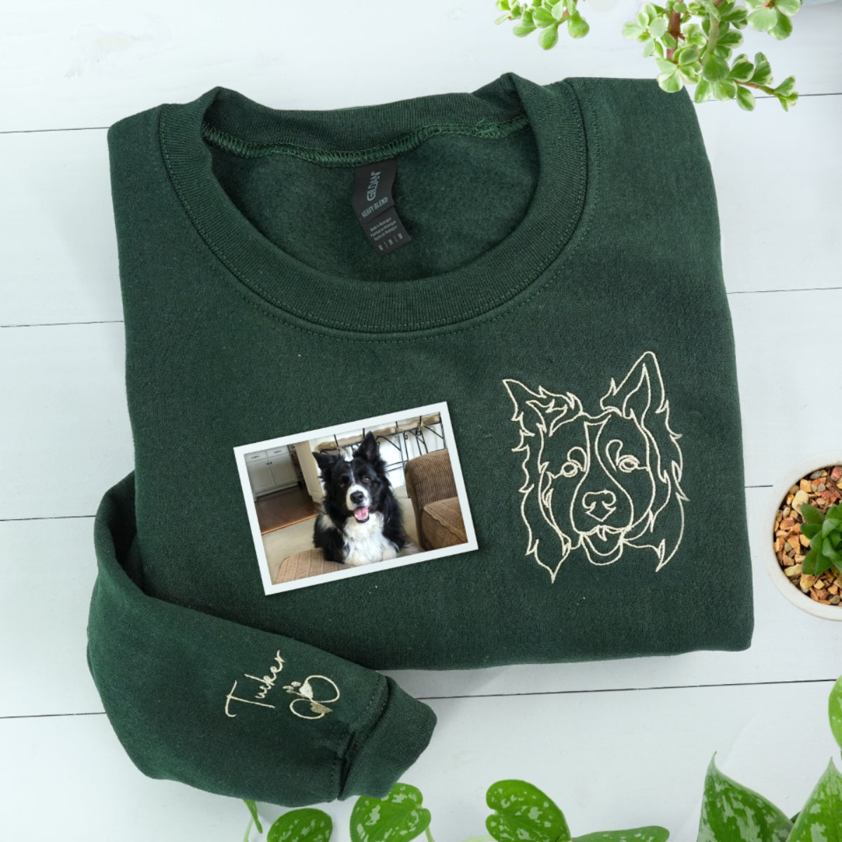 Sweats à capuche assortis brodés personnalisés avec ange et chat démon pour couples