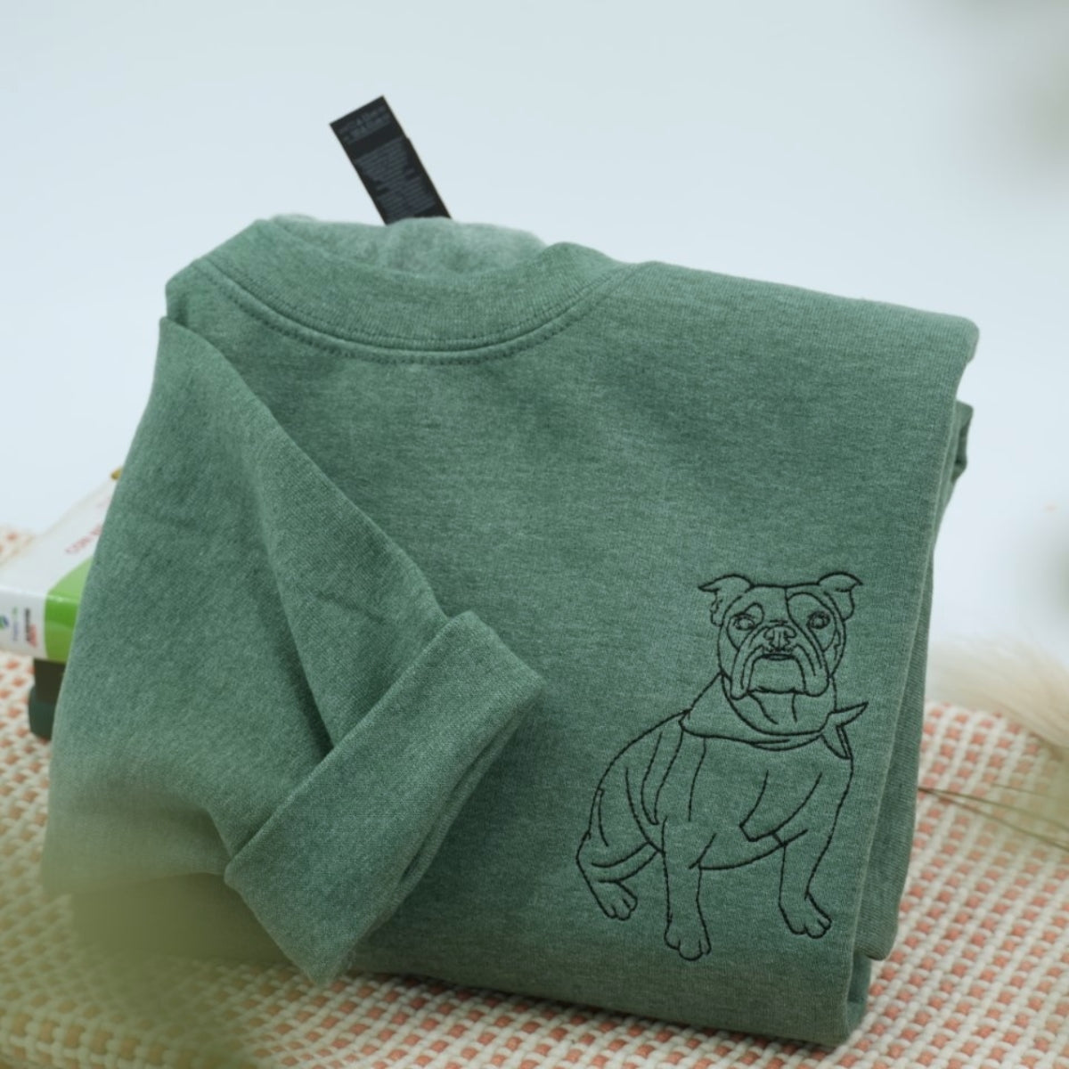 Individuell bestickte Engel- und Dämonenkatze-Kapuzenpullover für Paare